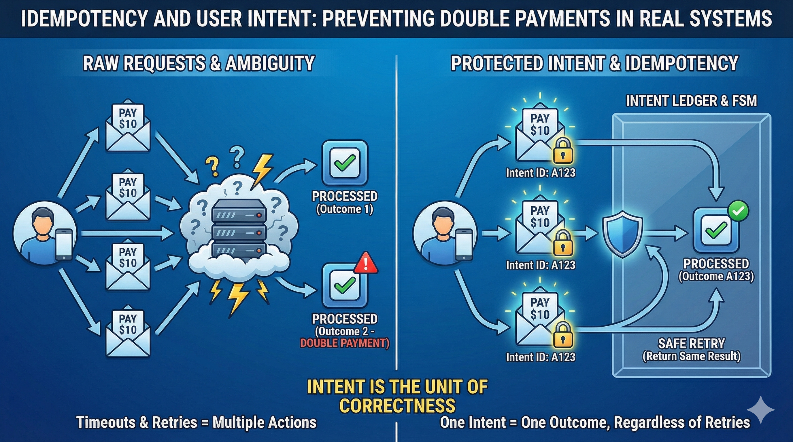 Idempotency and User Intent